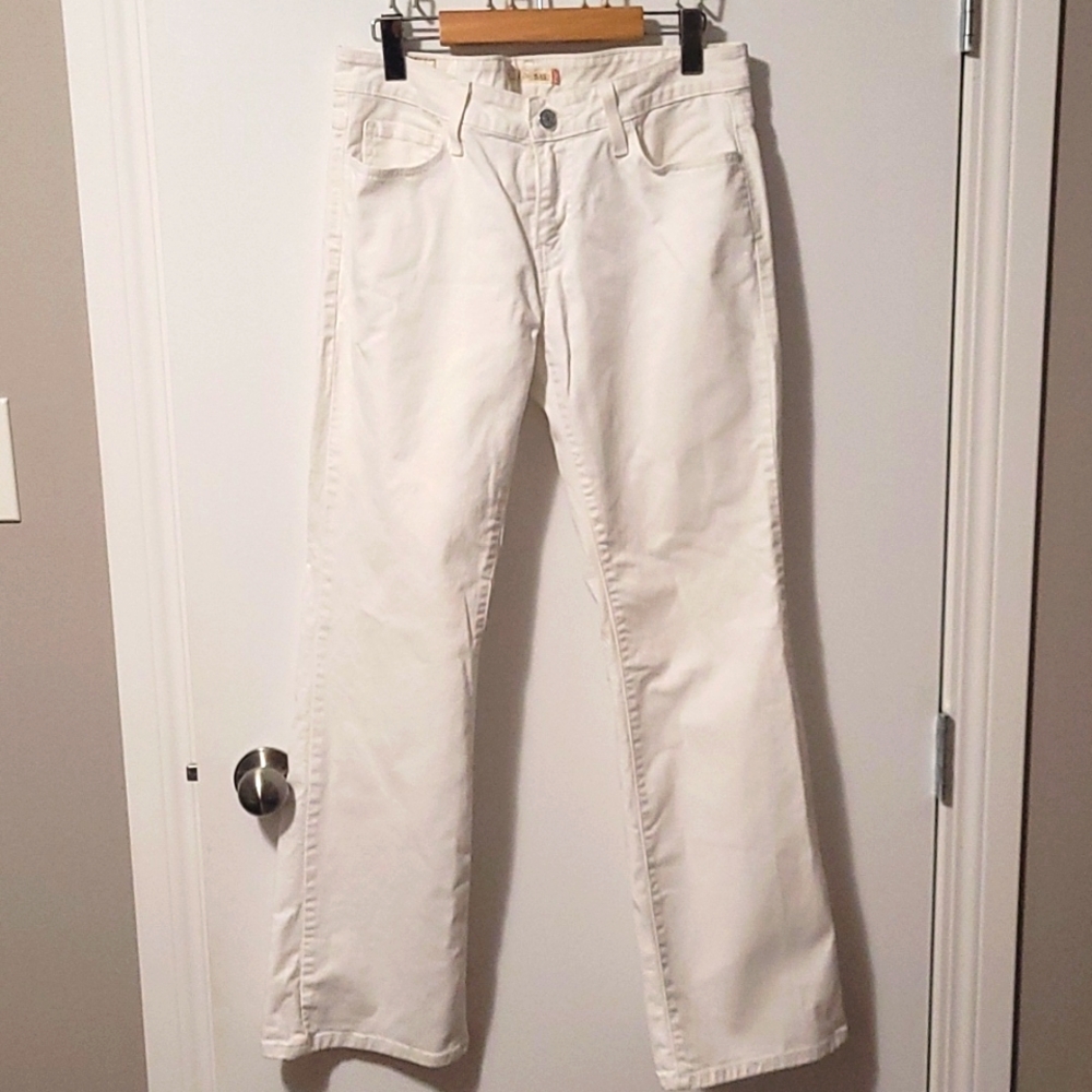 Levi's 545 vintage white jeans low-rise boot cut 90's size 10